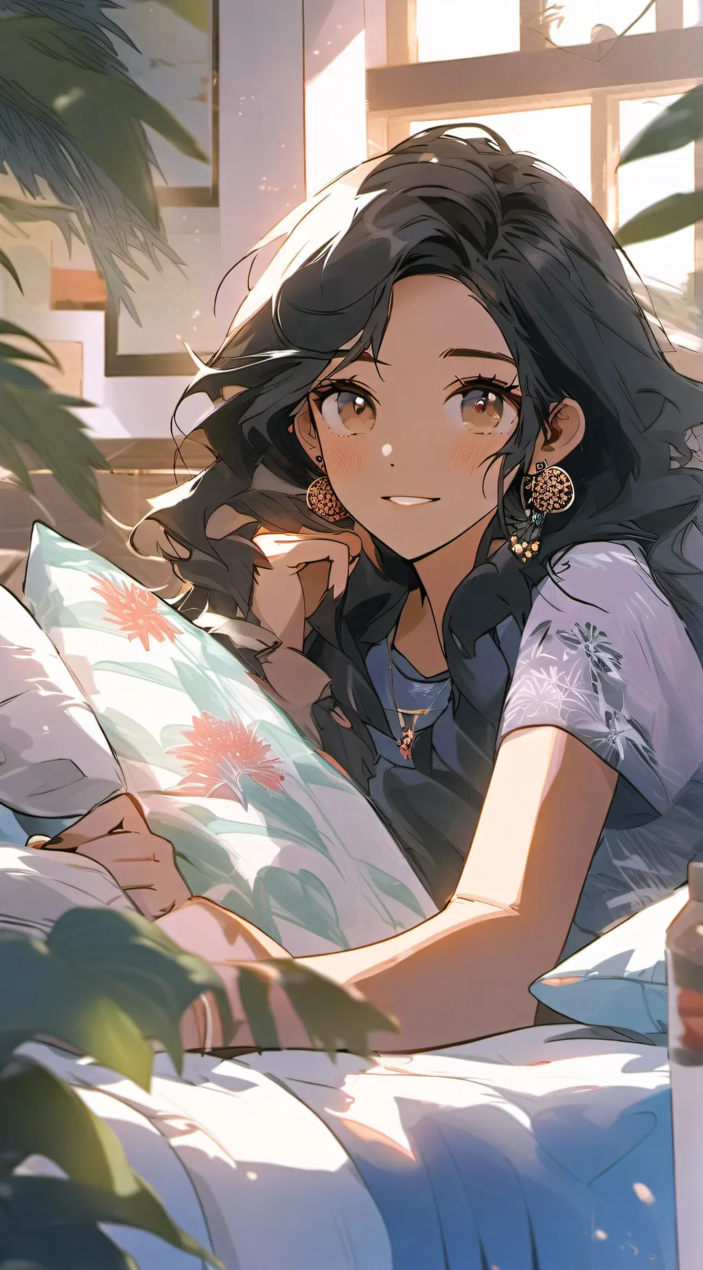 ai character: Izzy background