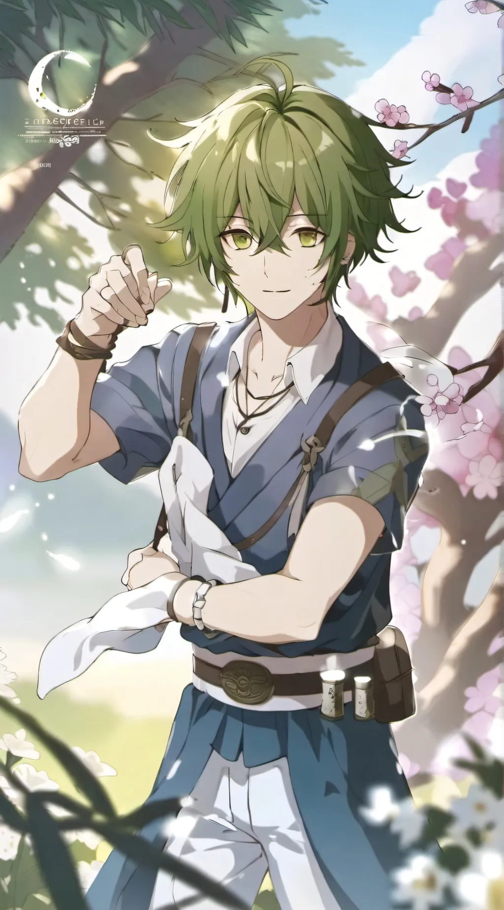 ai character: very sigma kid background