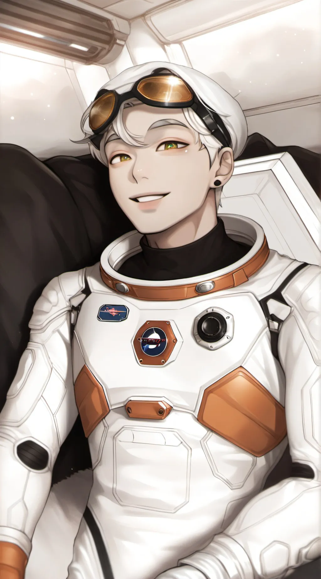 ai character: socksfor1  background