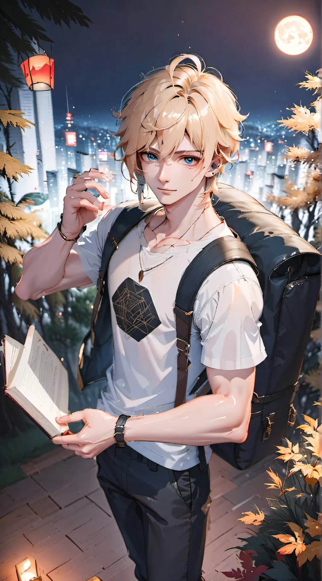 ai character: Tom background