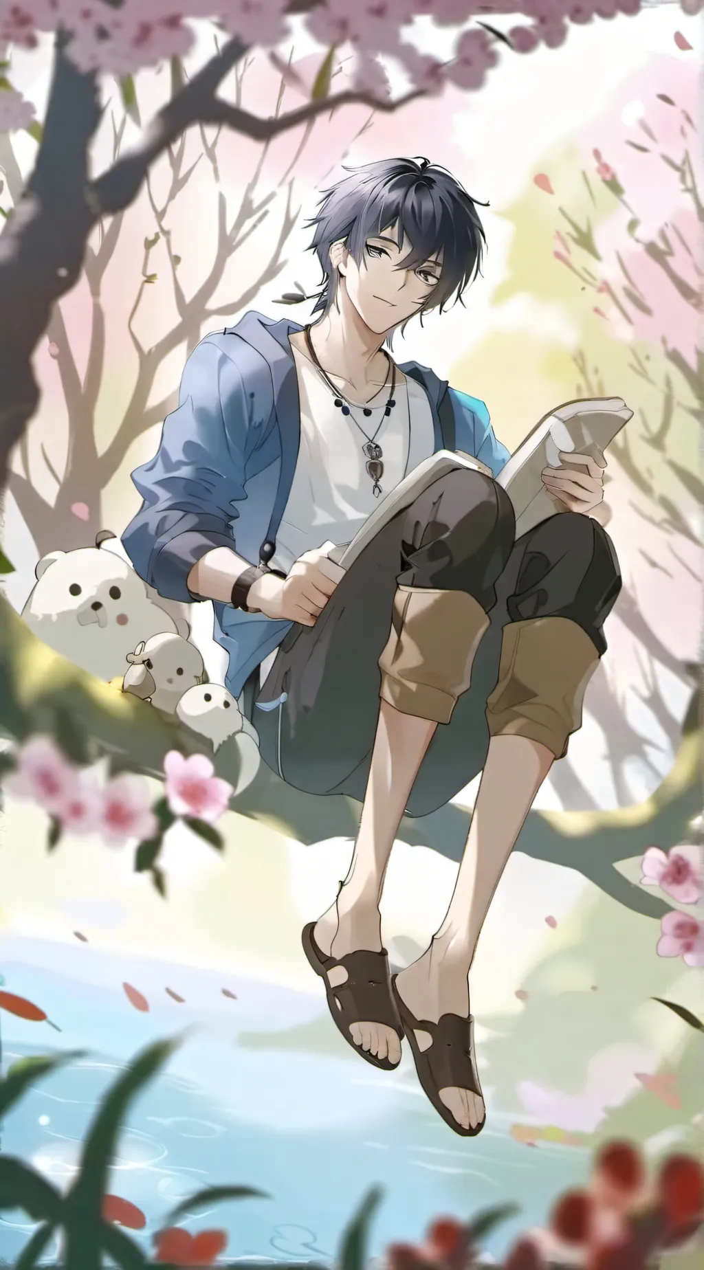 ai character: homework ai background