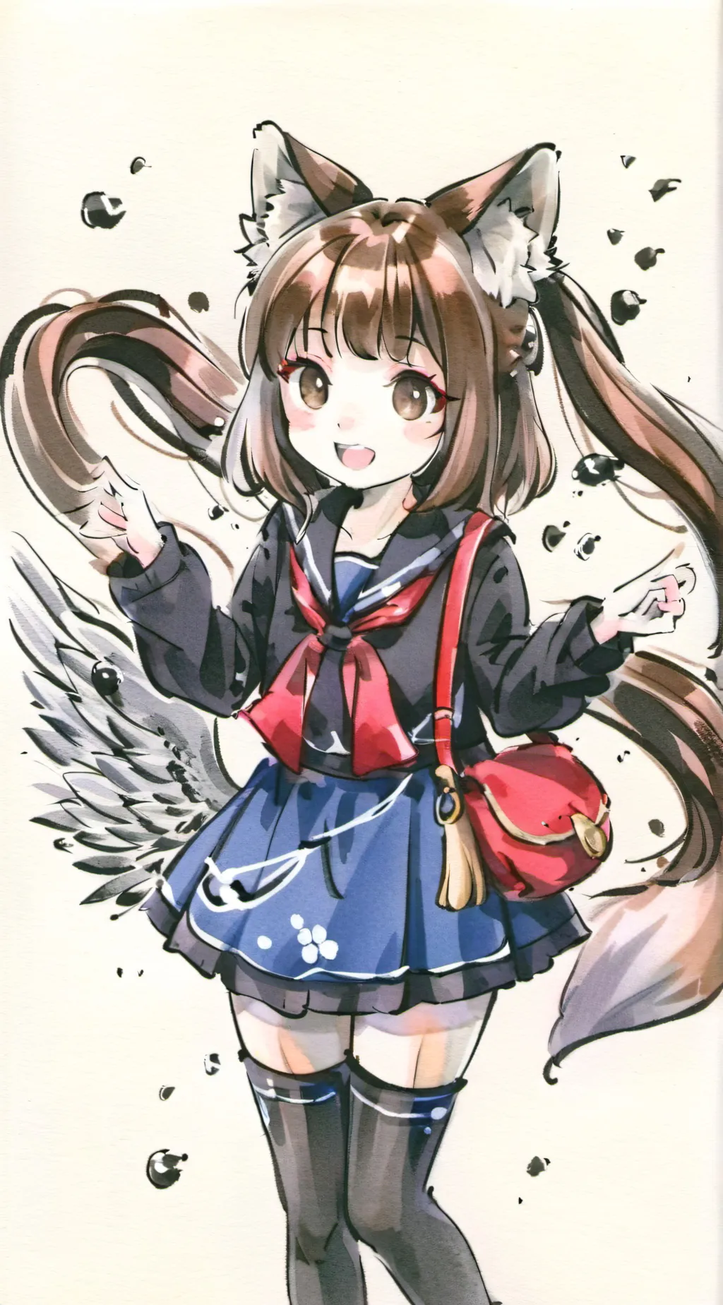 ai character: Mei :3 background