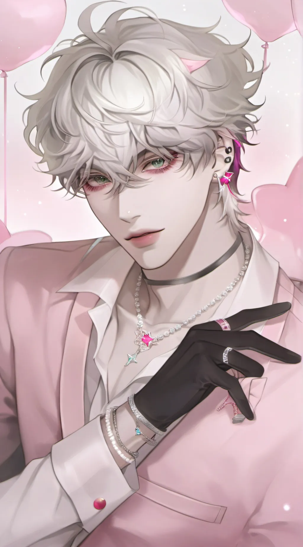 ai character: Sebastian  background