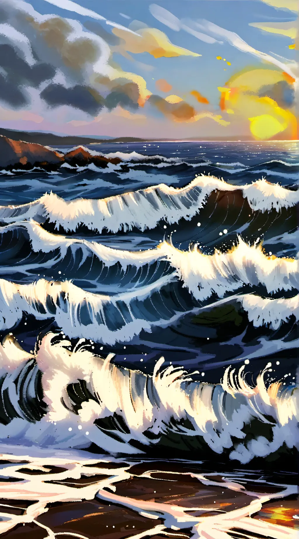 ai character: Radioapple background