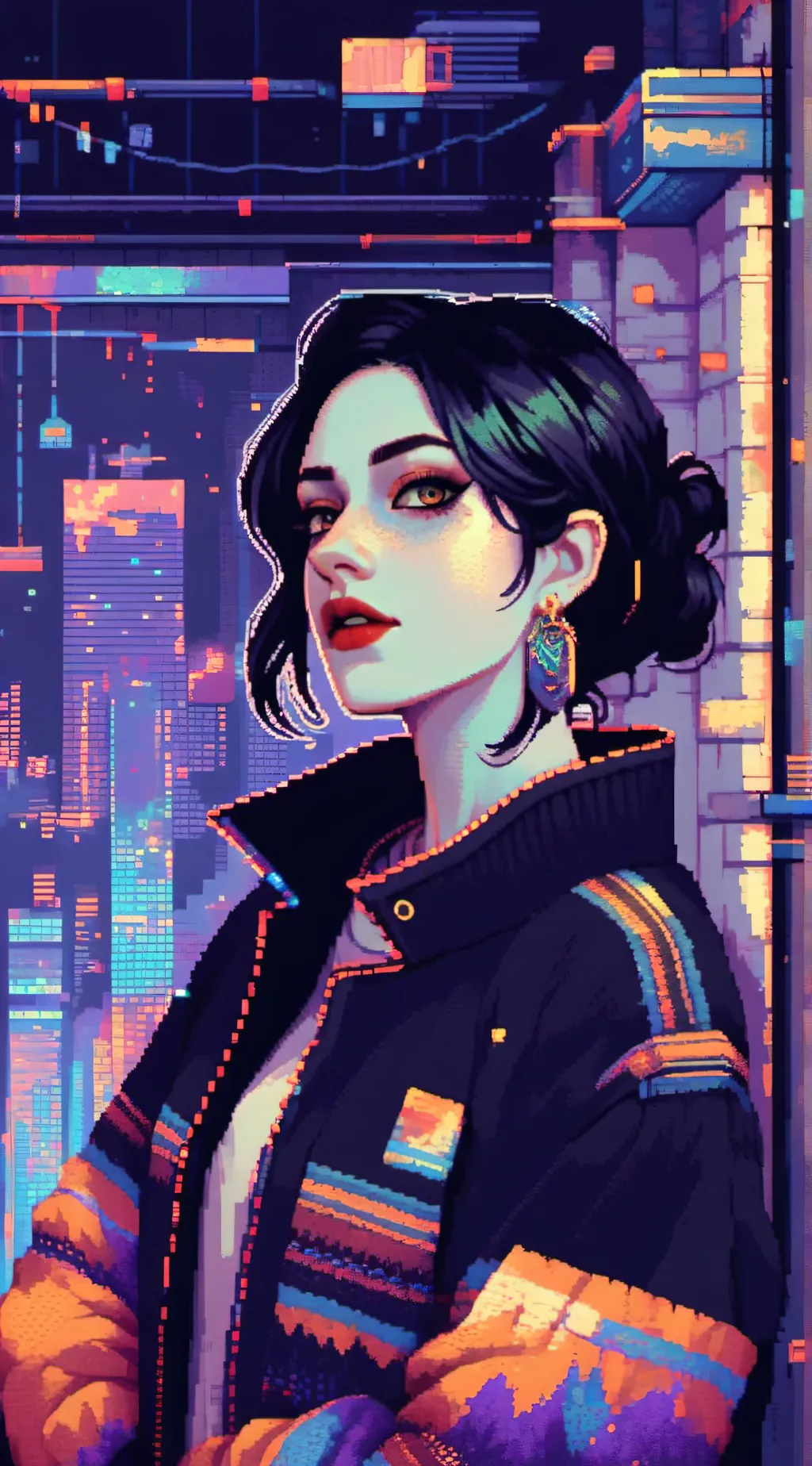 ai character: Aria background