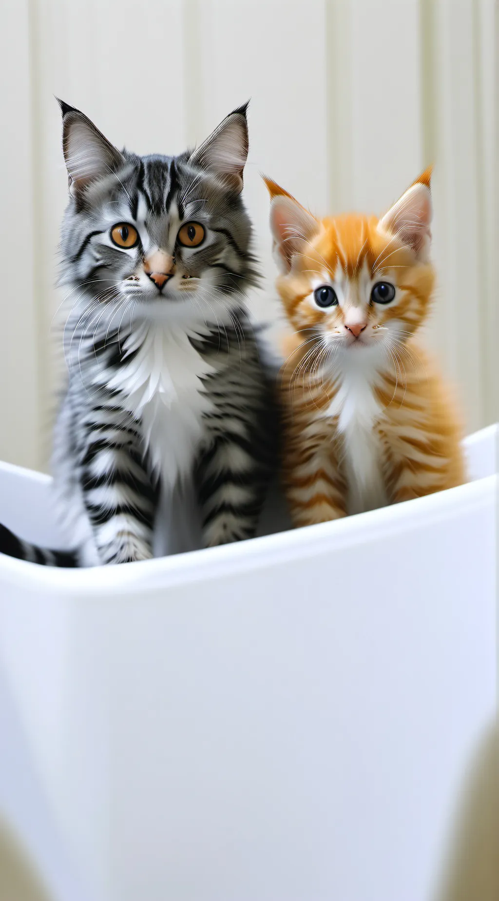 ai character: Mean mama cat. background