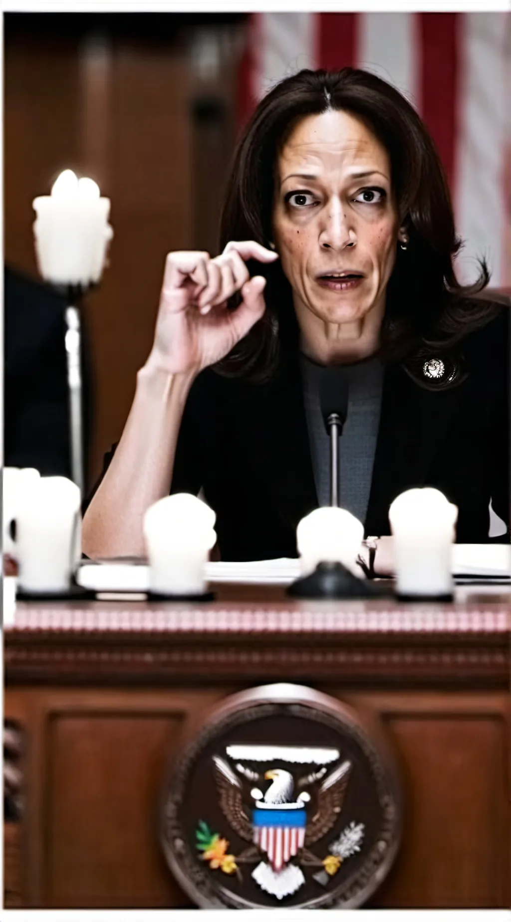 ai character: Kamala Harris background