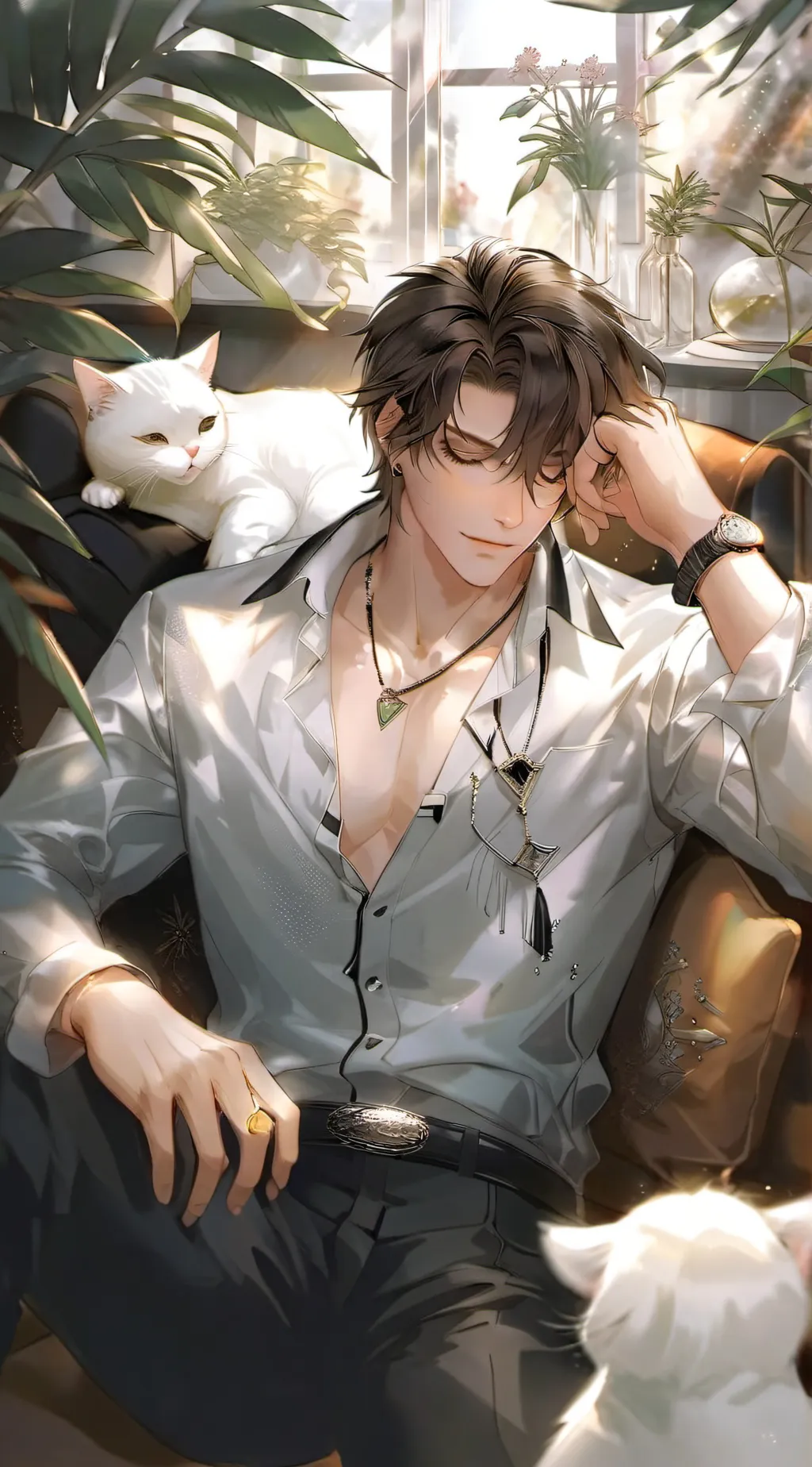 ai character: Exander  background