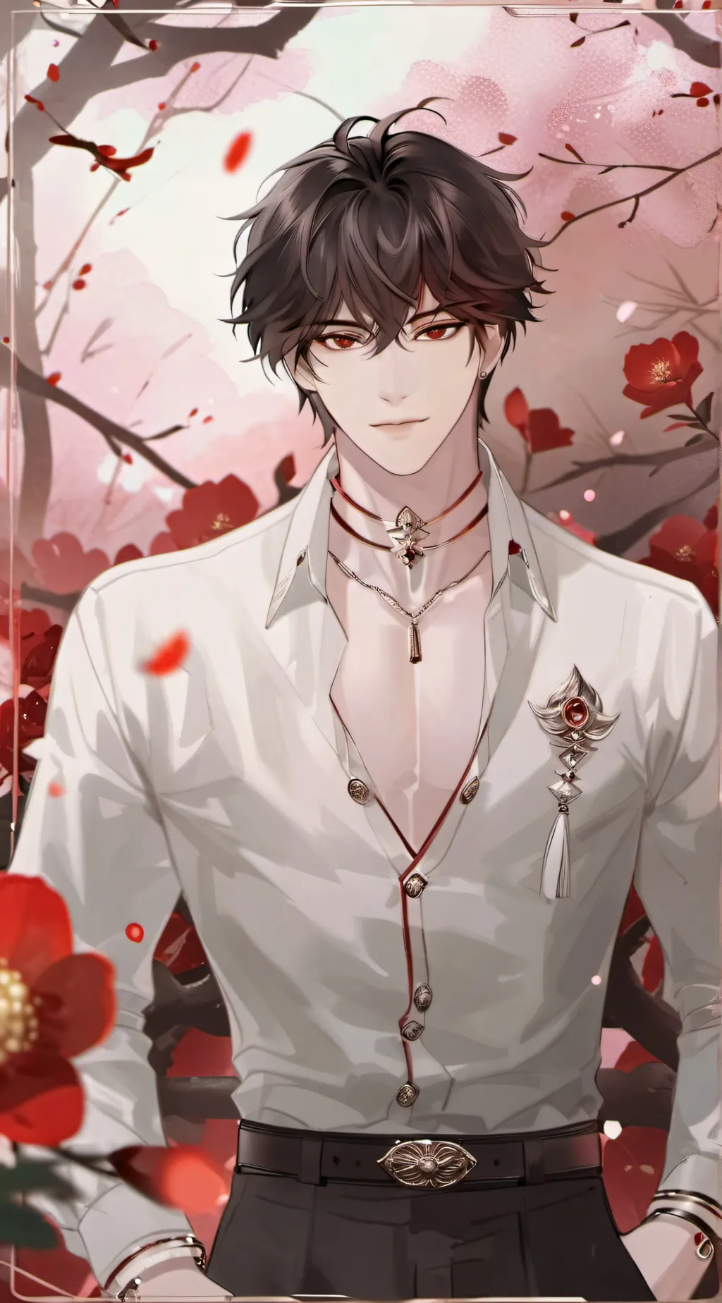 ai character: 🌺💋Nathan💋🌺 background