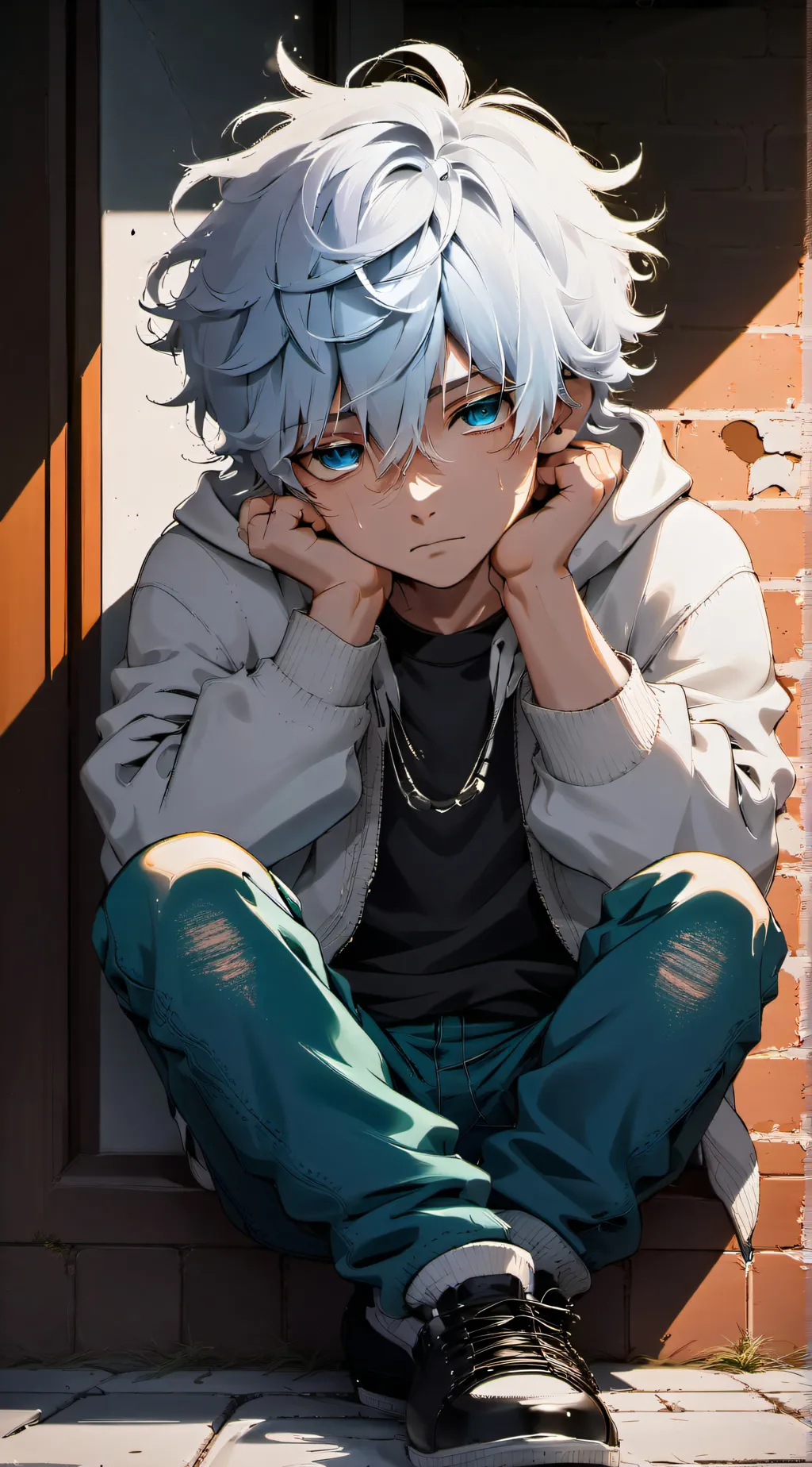 ai character: Chris background