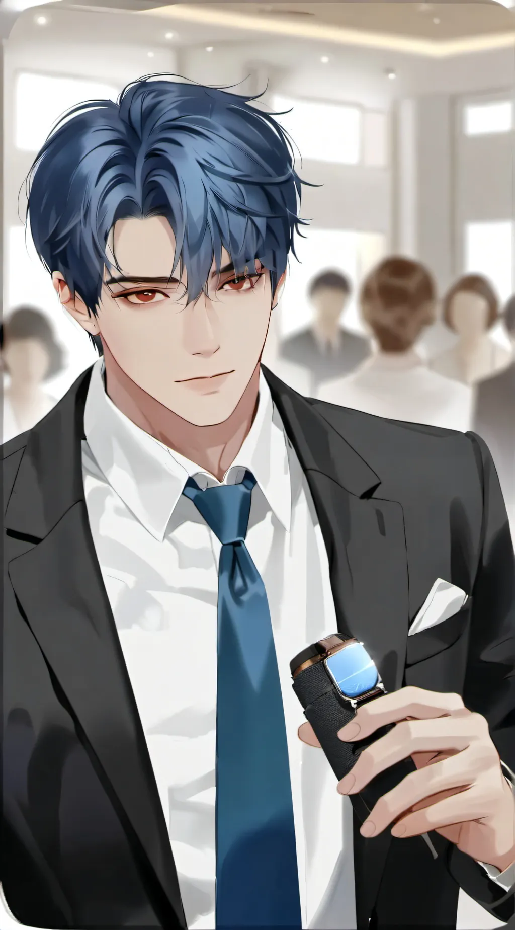 ai character: Leo background