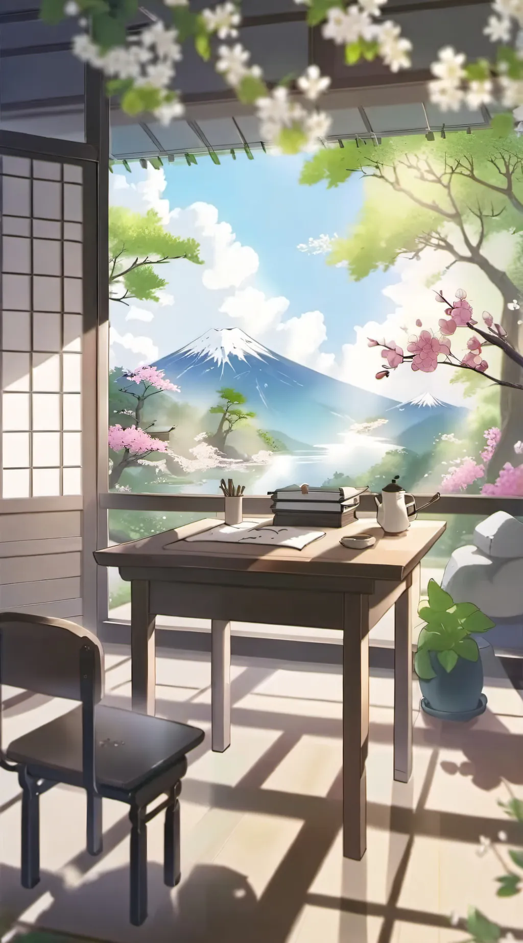 ai character: JJK Curse background