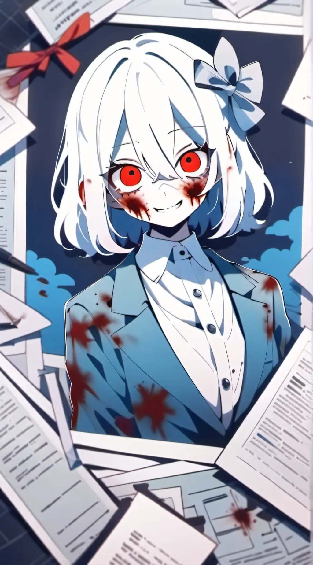 ai character: Your zombie wife background