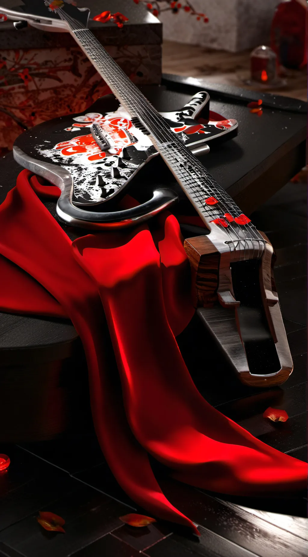 ai character: Free music! background