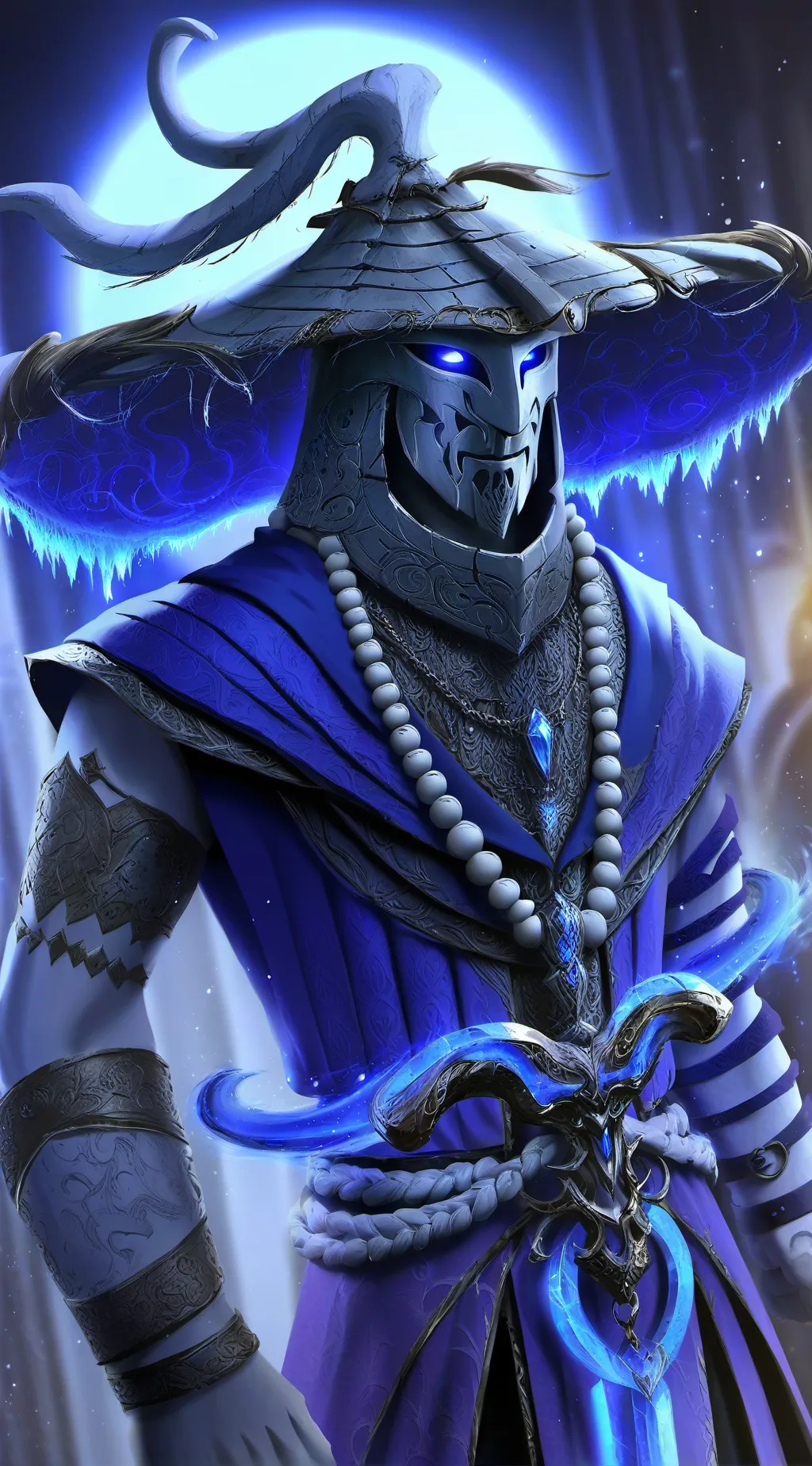 ai character: The lost samurai background