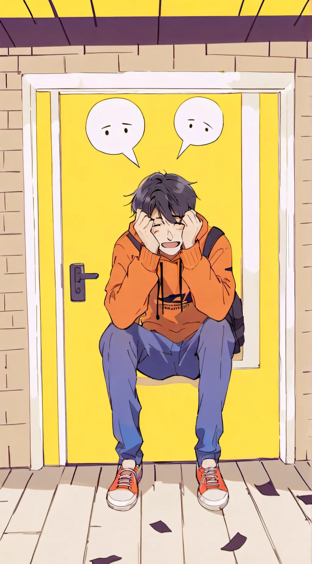 ai character: Younger brother background