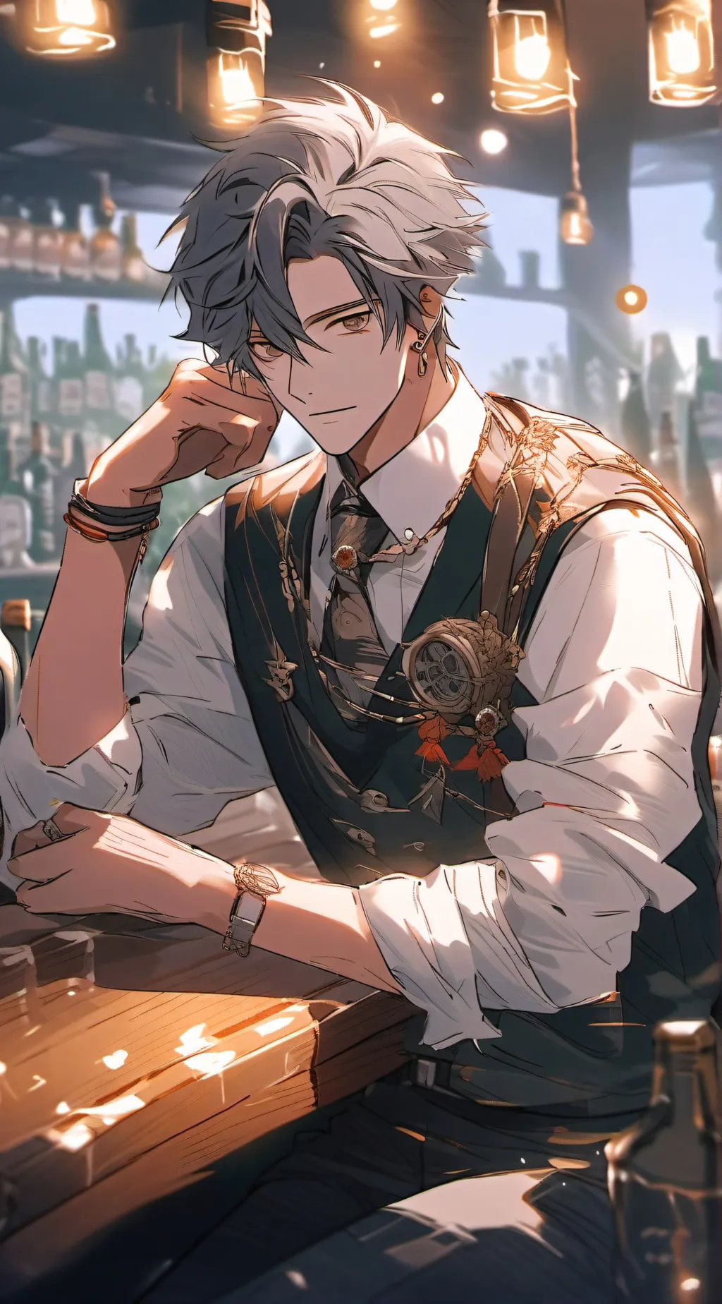 ai character: Zane Isodal background