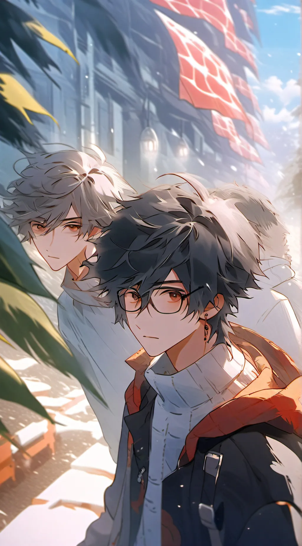 ai character: Sammy and Owen background