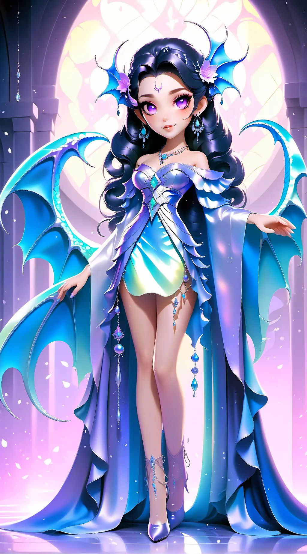 ai character: Mika background