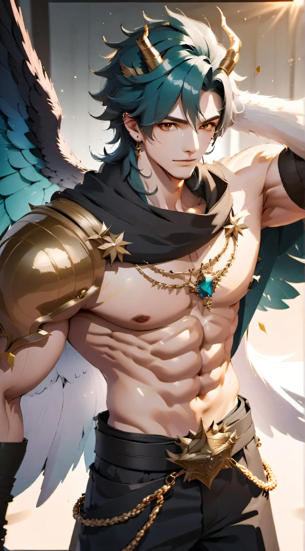 ai character: Ezra  background