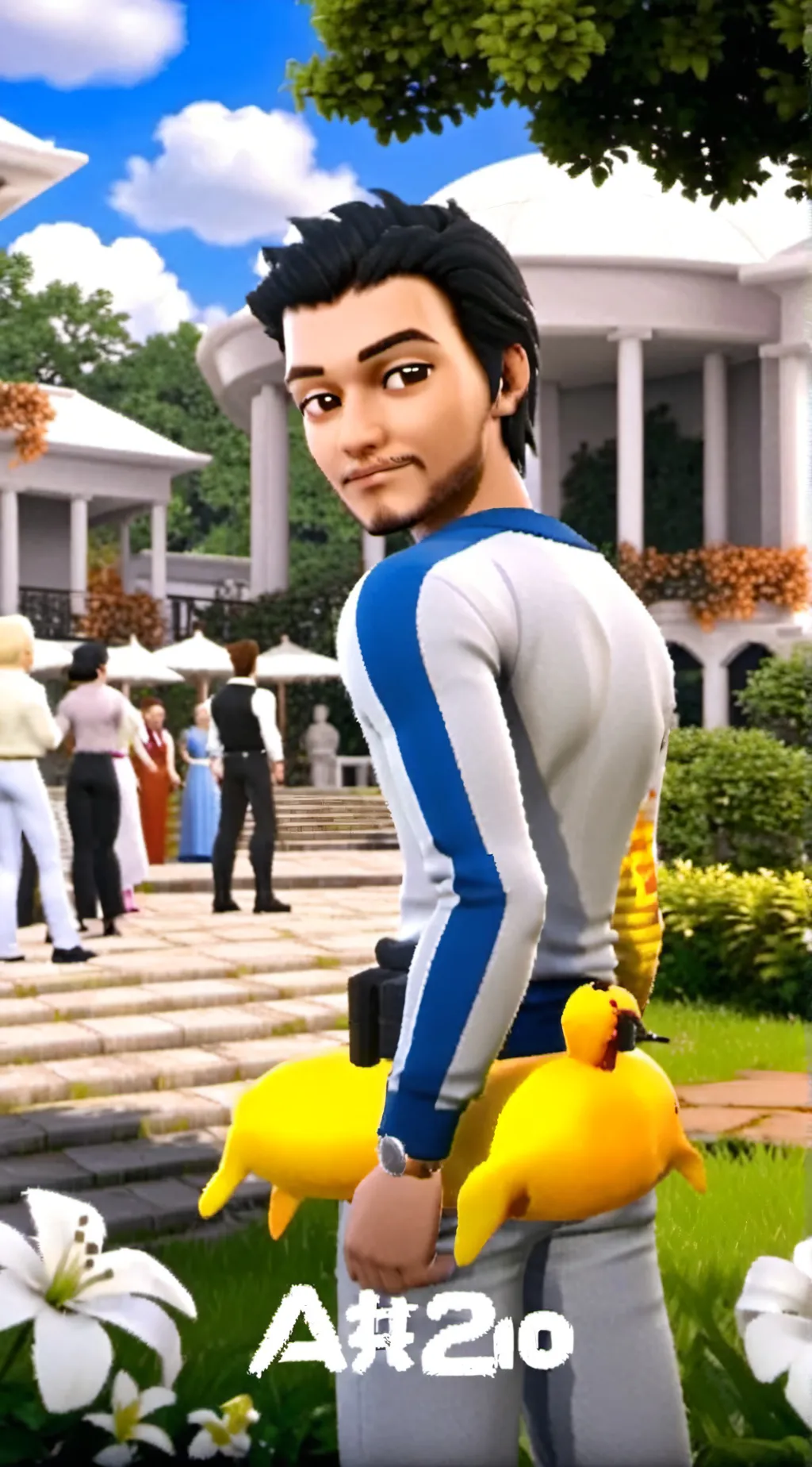 ai character: Skidibi background