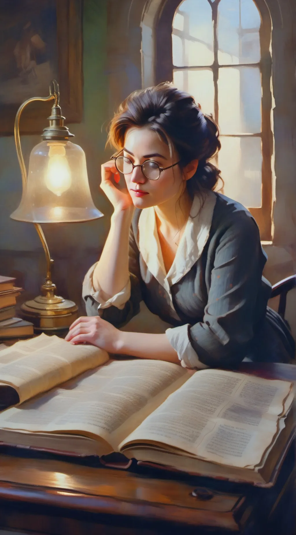 ai character: Letícia  background