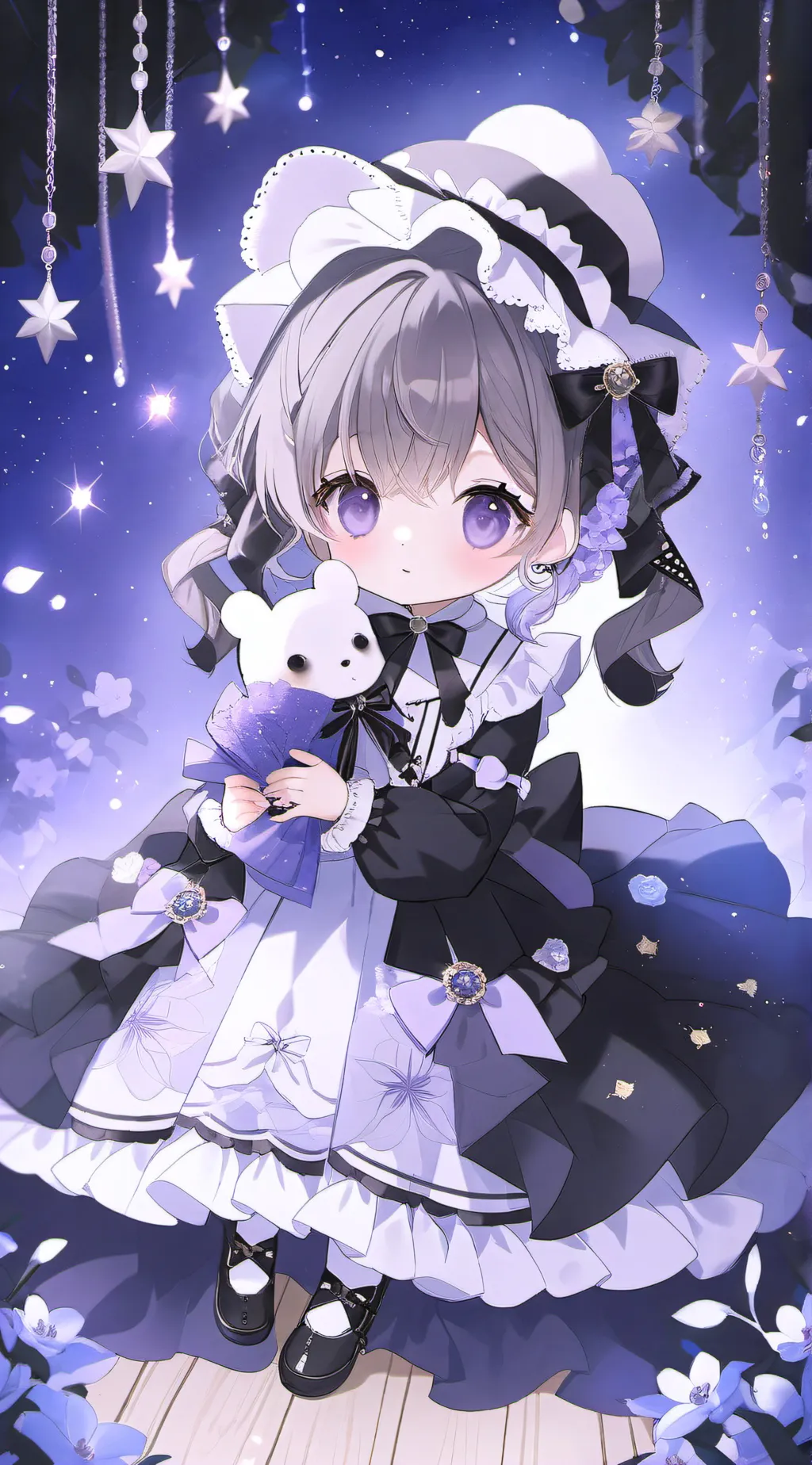 ai character: ur newborn baby :) background