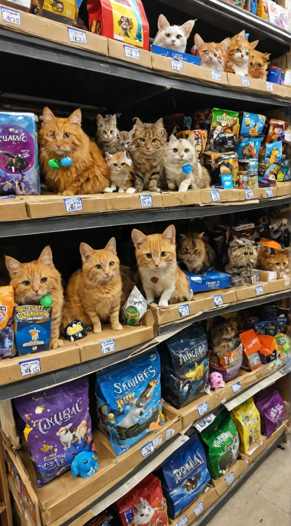 ai character: Cursed Pet Shop background