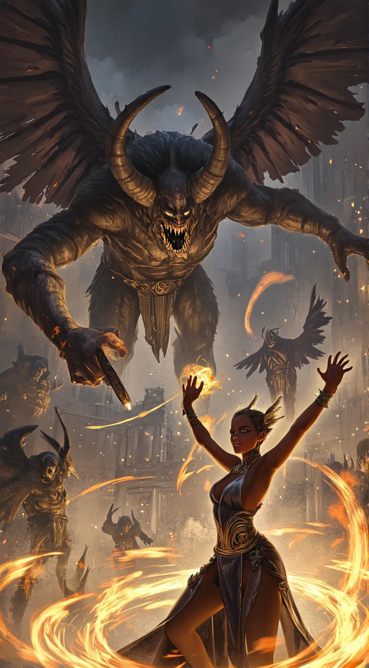 ai character: Arielle background