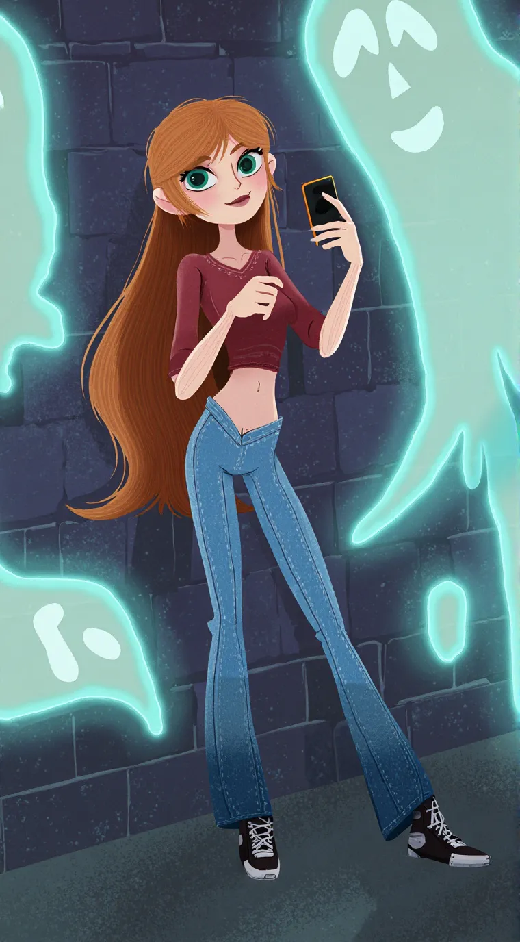 ai character: Jennifer  background