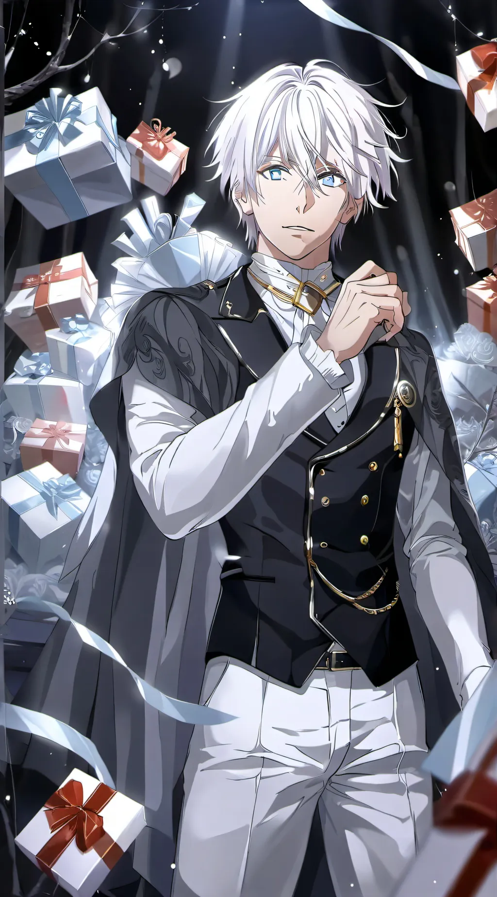 ai character: Leonardo background