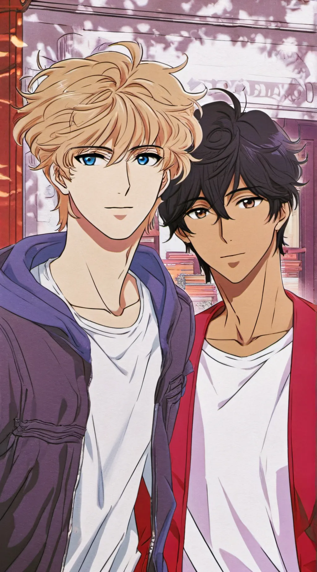 ai character: Paxton & Ravi background