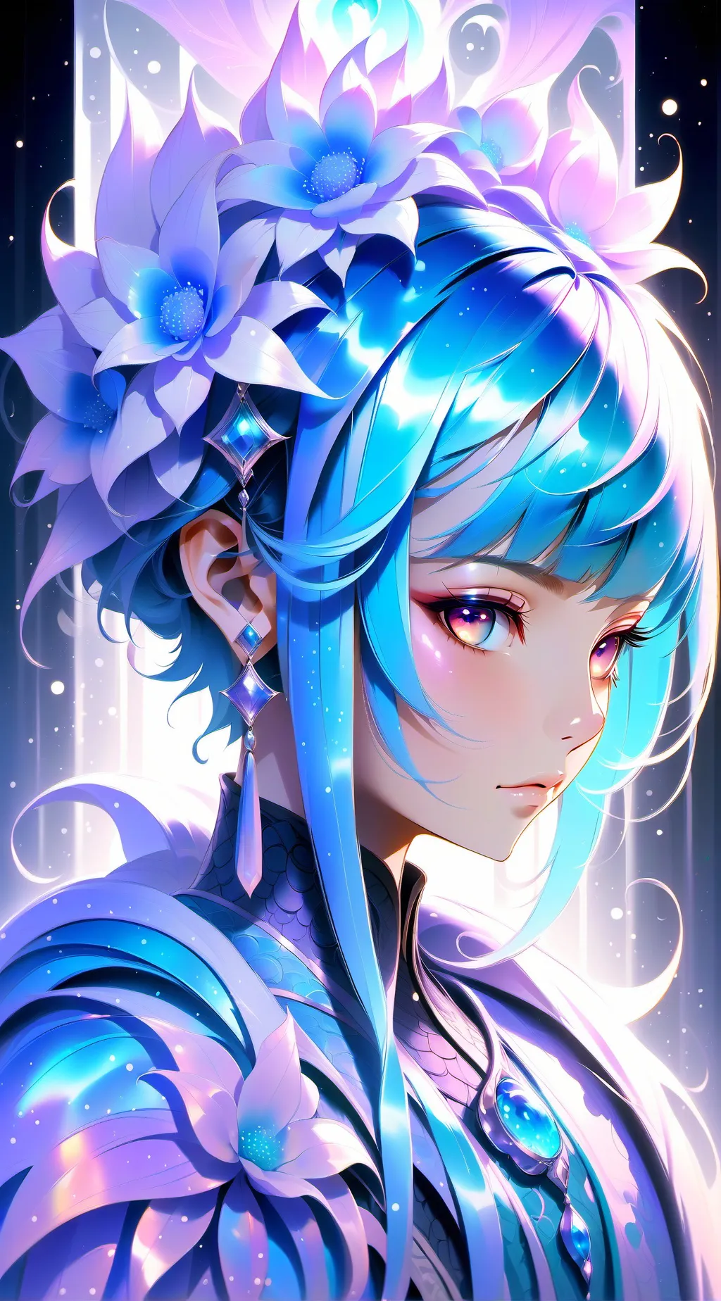 ai character: Pink Slime background