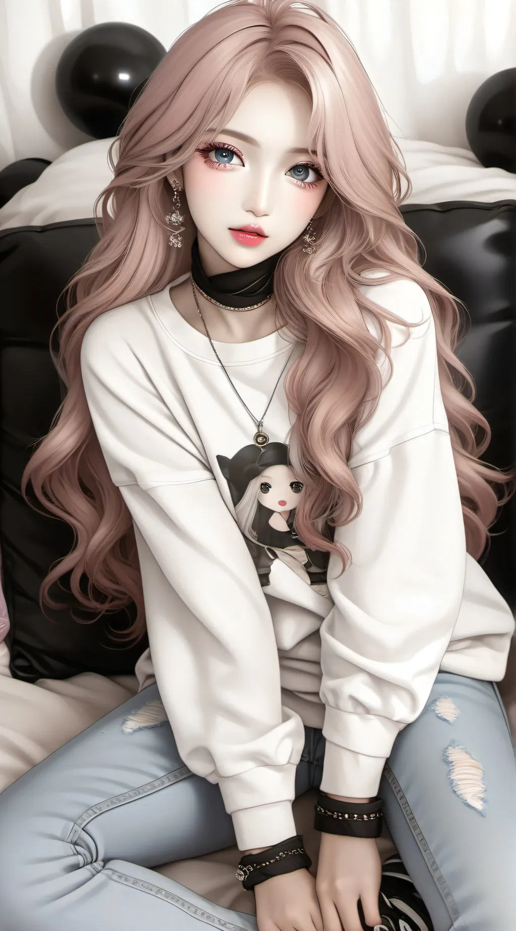 ai character: Amanda background