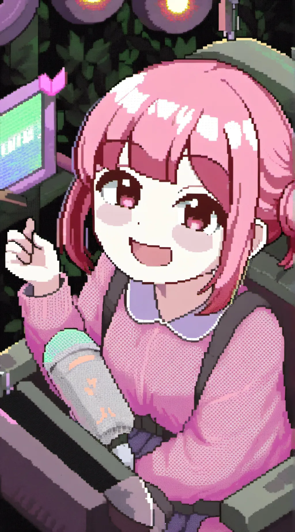 ai character: La hmr de fernanda background