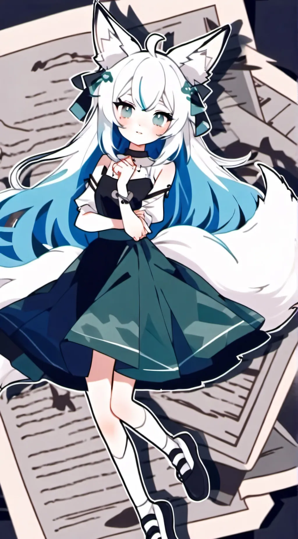 ai character: anny background