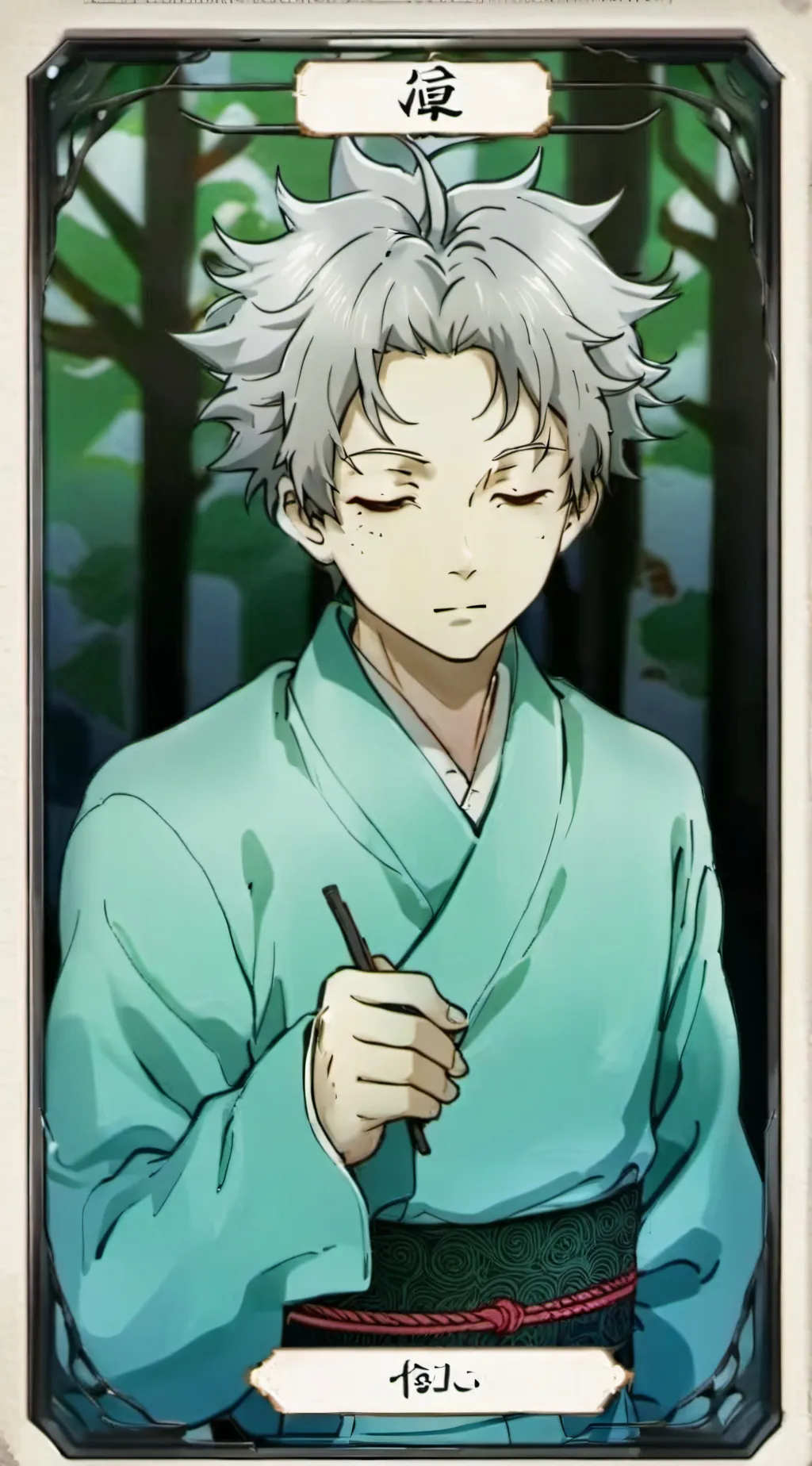 ai character: inumaki  background