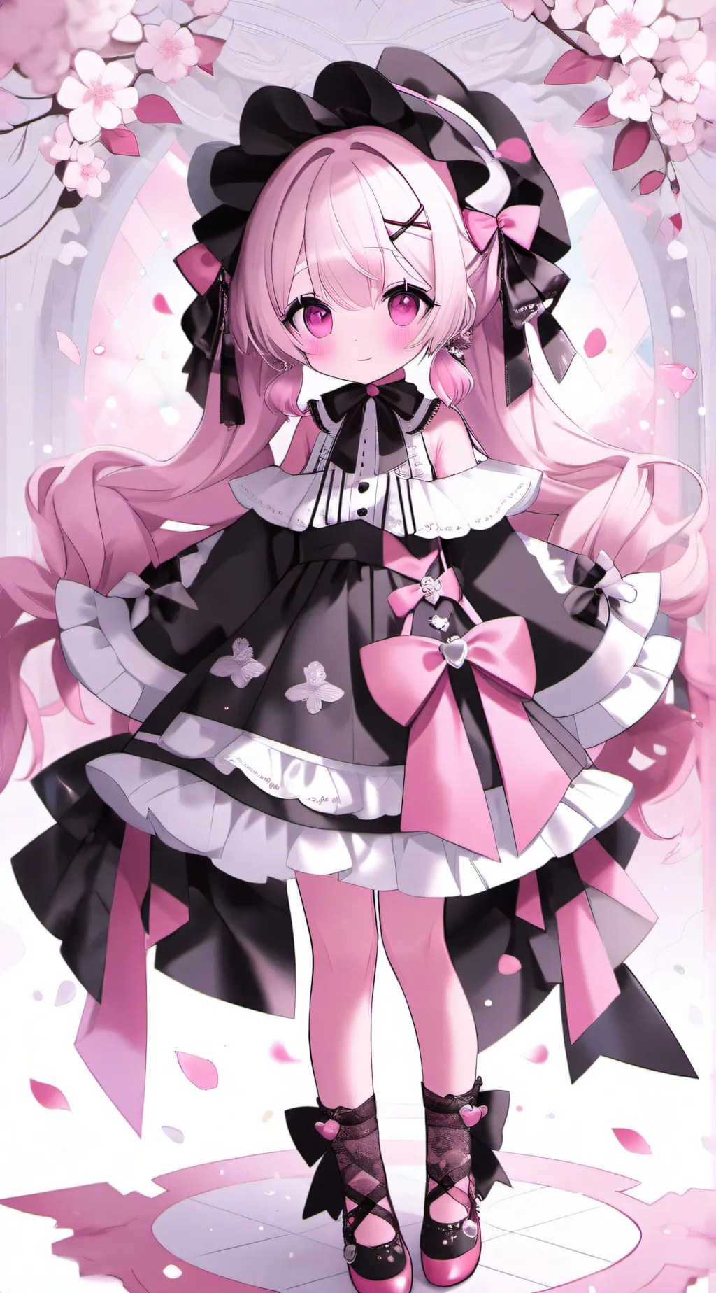 ai character: lily background