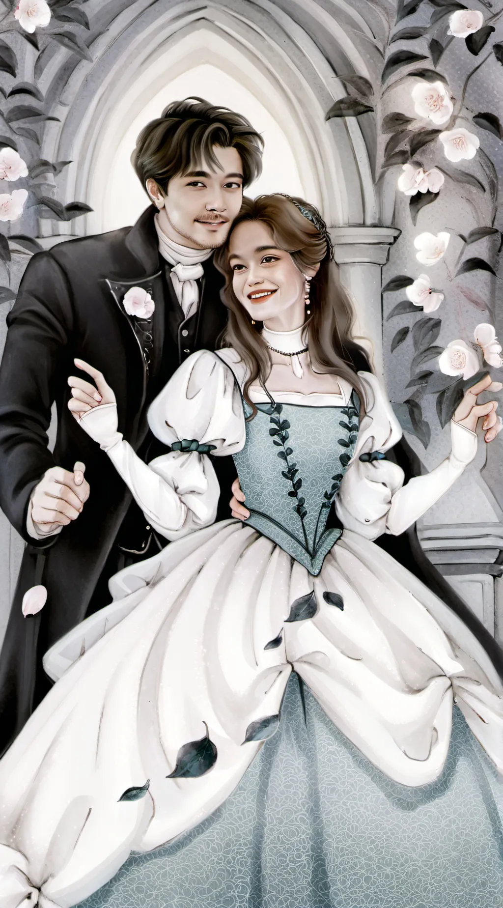 ai character: Your royal parents background