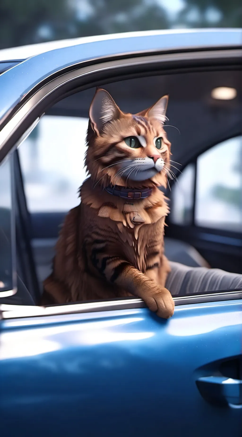 ai character: Cat family background