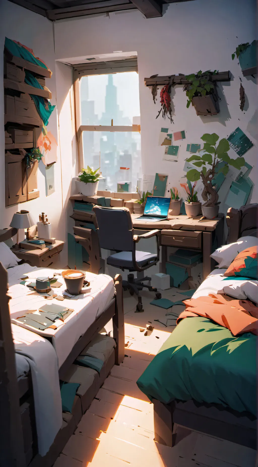 ai character: mha emotion check background