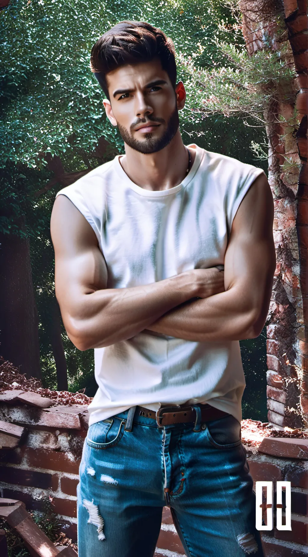 ai character: Heath background