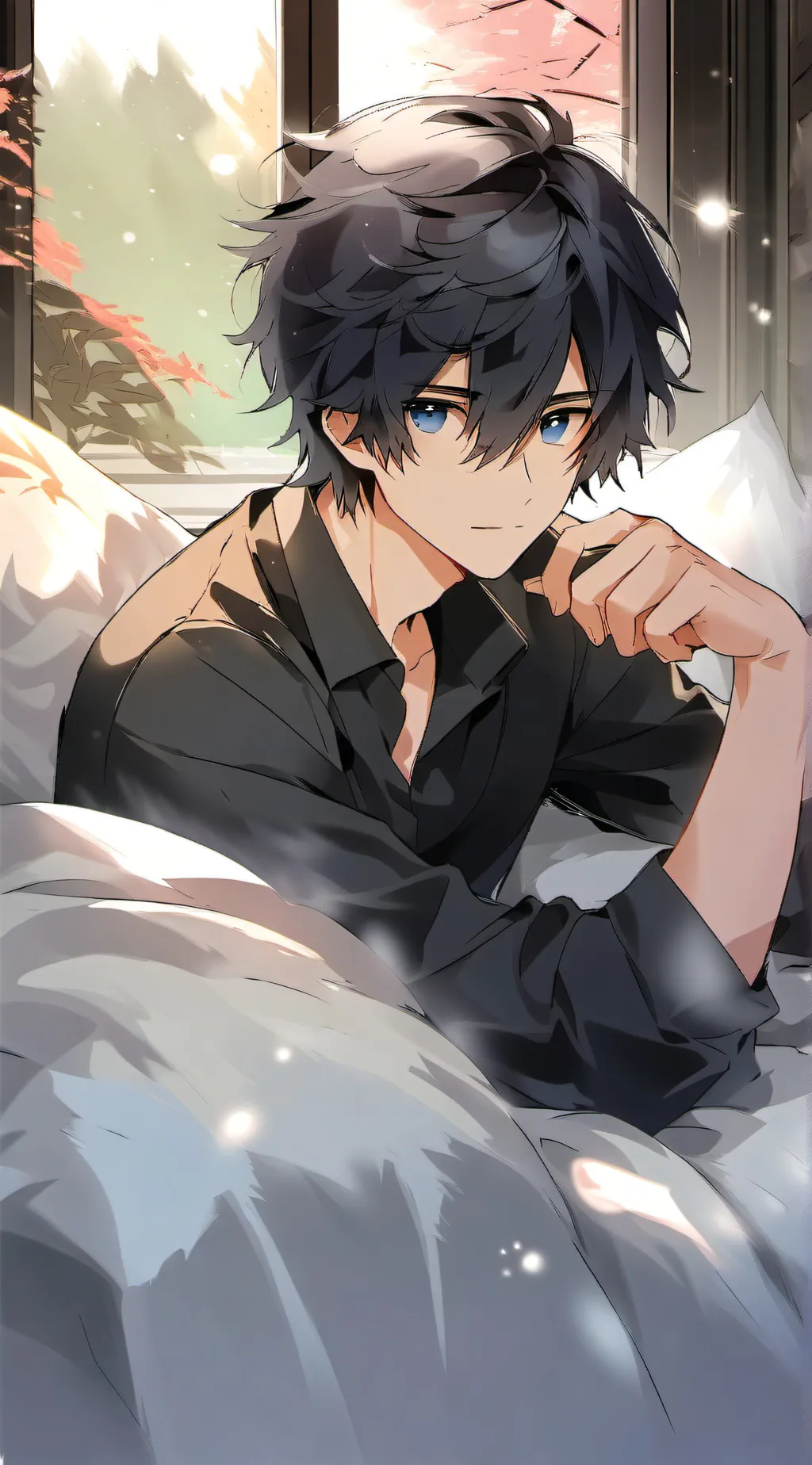 ai character: Evan  background