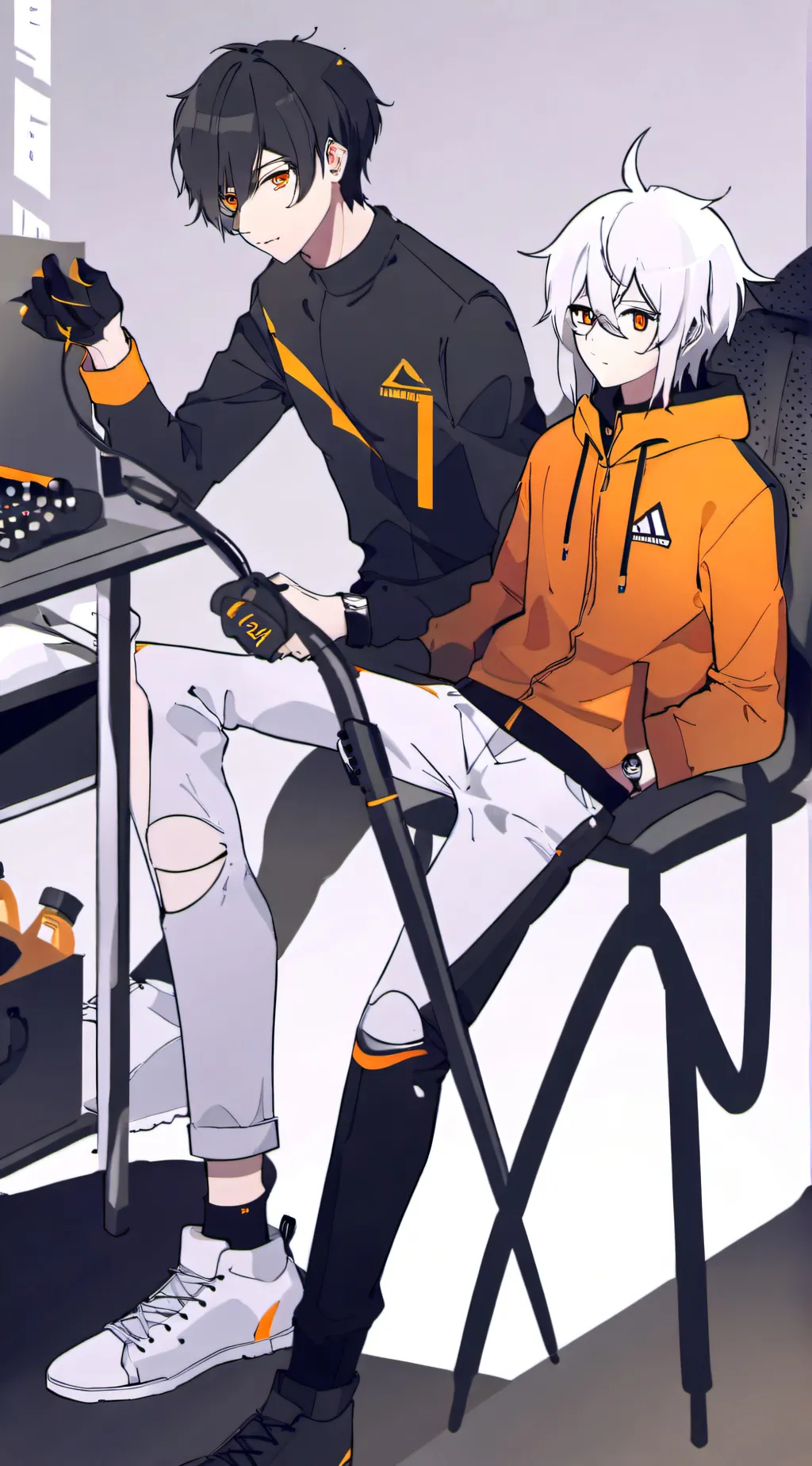 ai character: meme brothers background