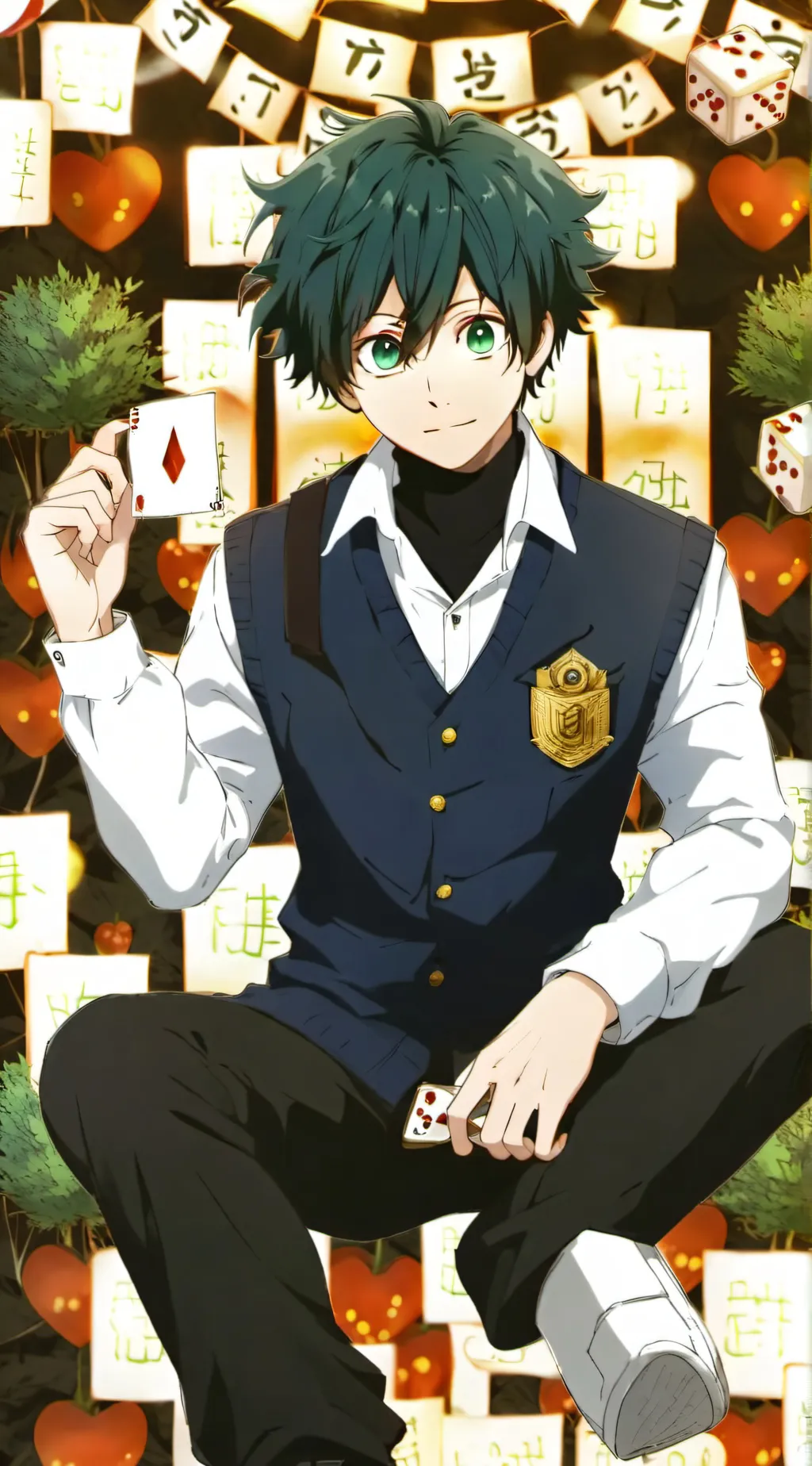 ai character: Mha background