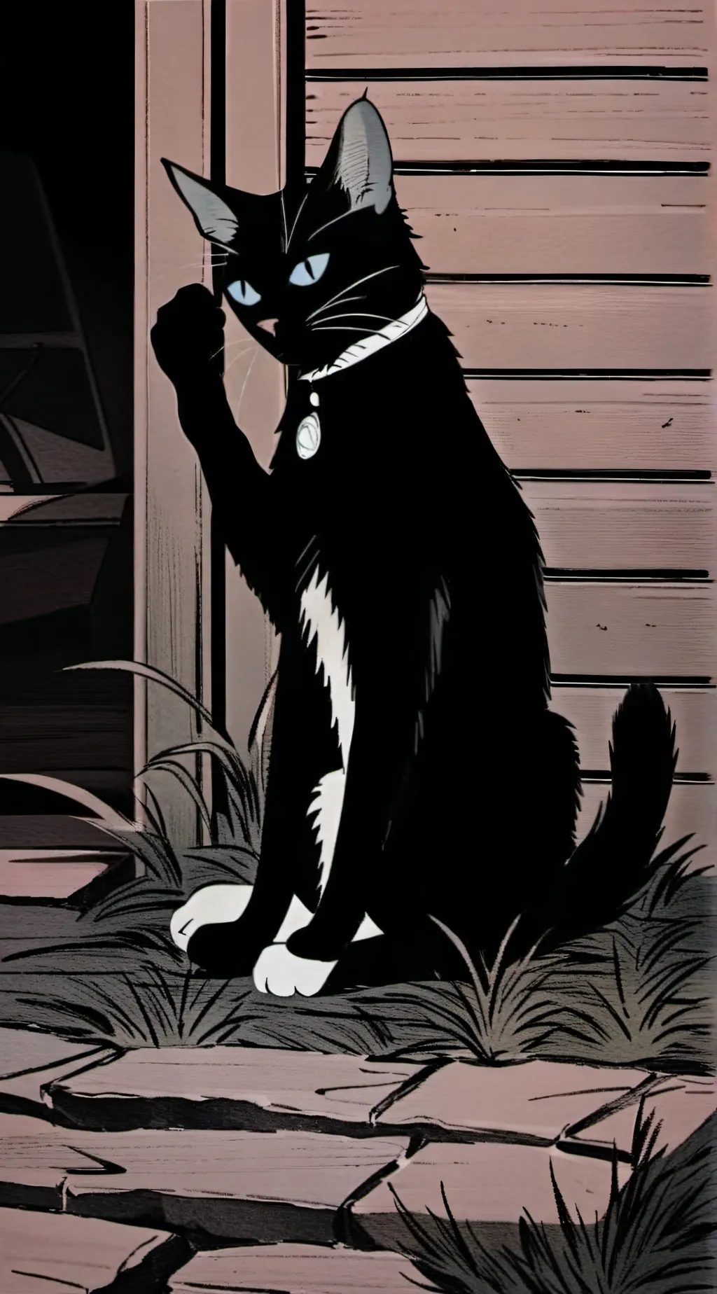 ai character: hated kitten background