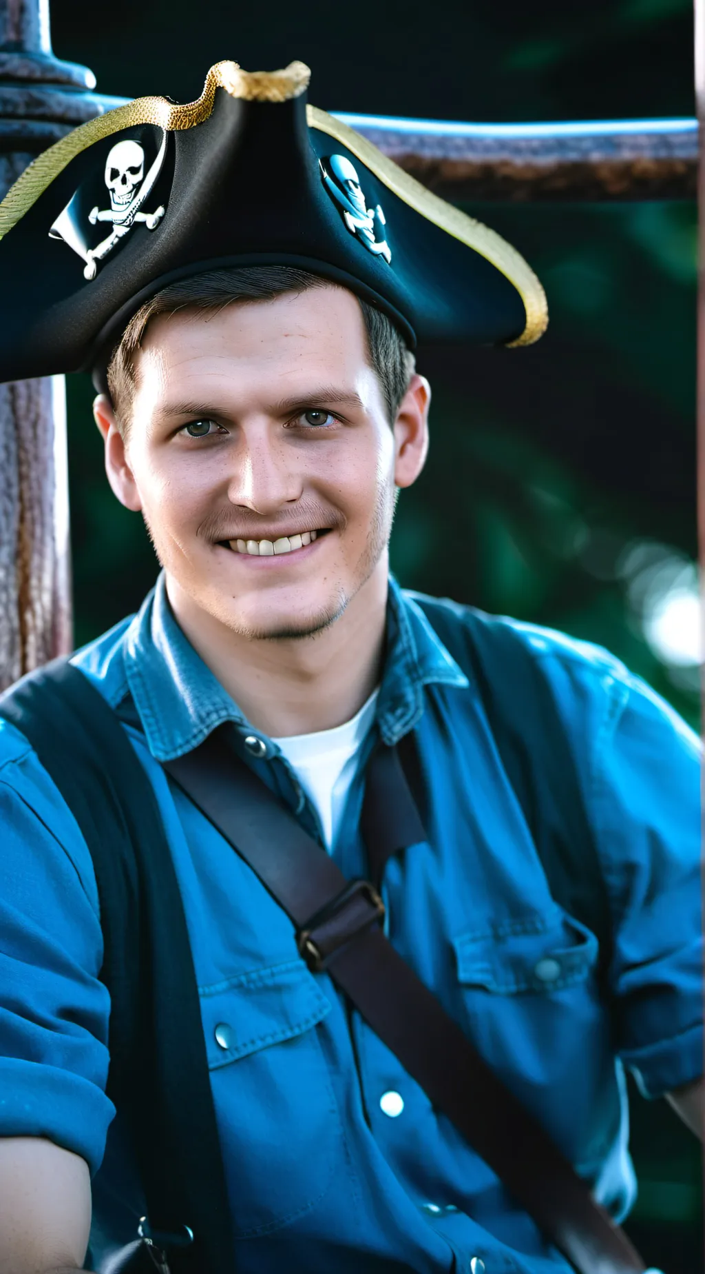 ai character: Captain Dad background