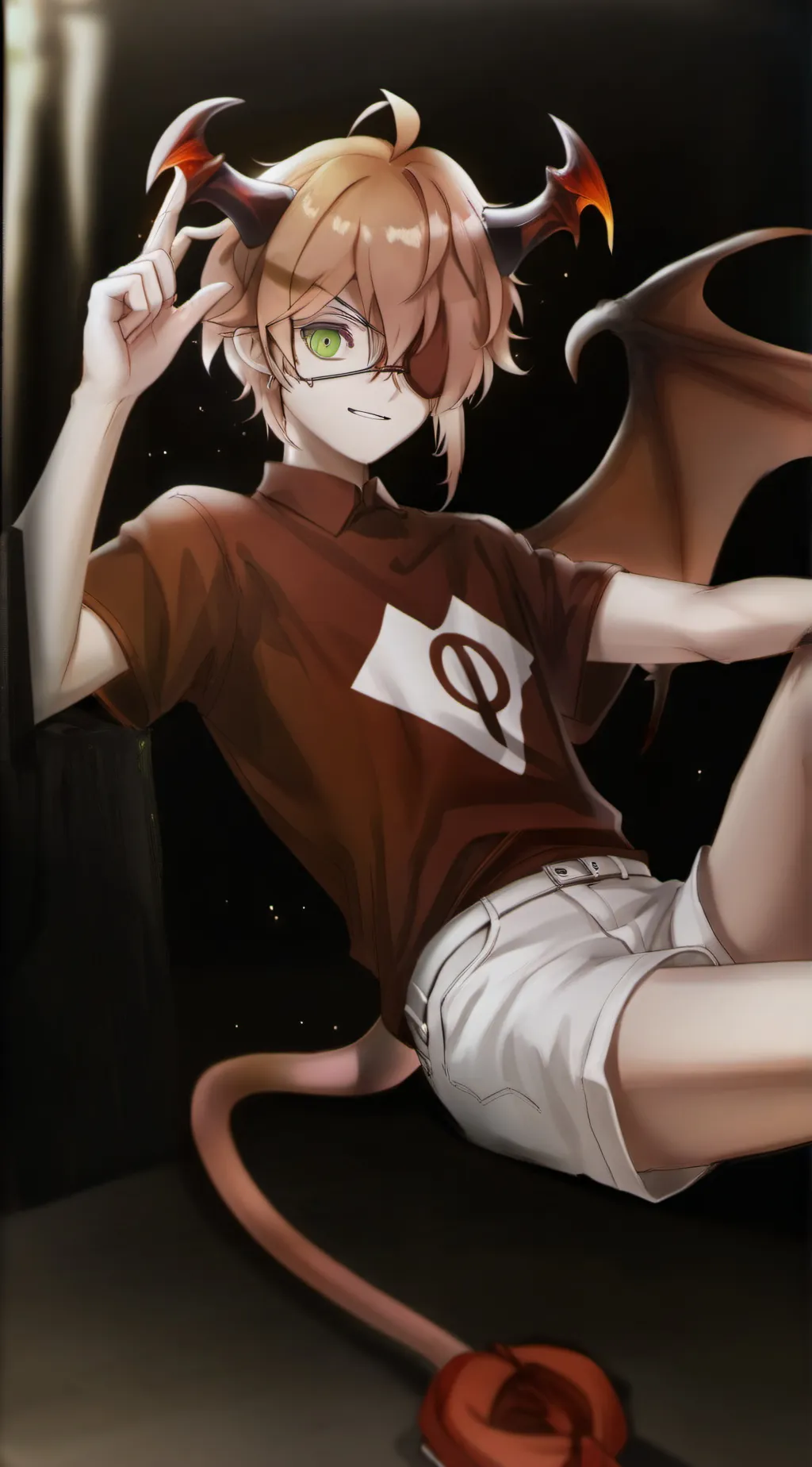 ai character: netherboymicheal  background