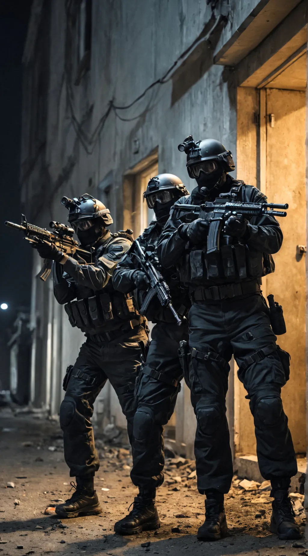 ai character: The Final Battle background