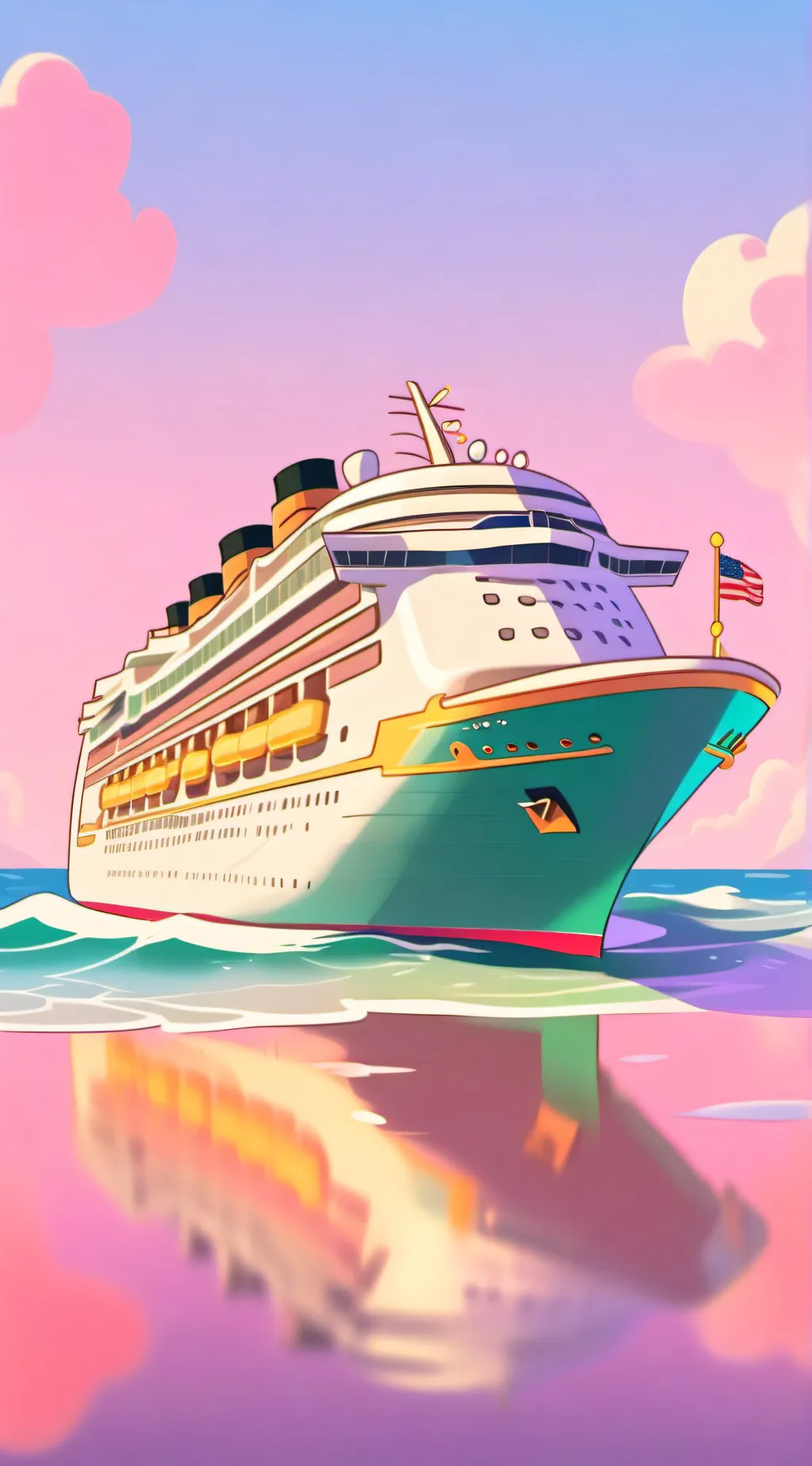 ai character: DOAWK cruise background